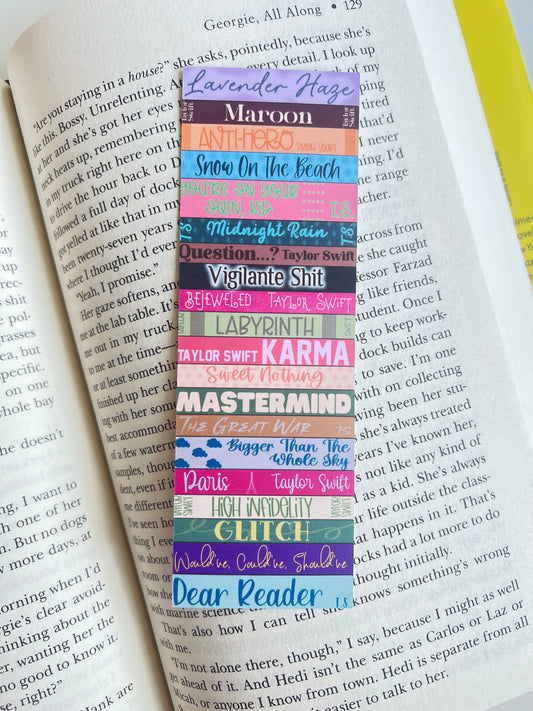 Taylor Swift Midnights 3 AM Edition Bookmark