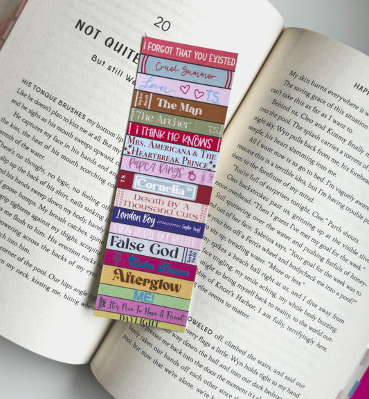 Taylor Swift Lover Bookmark