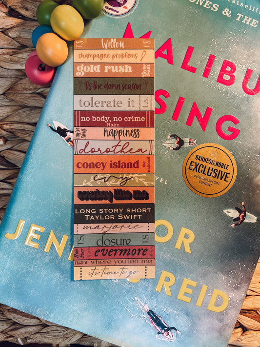 Taylor Swift Evermore Bookmark