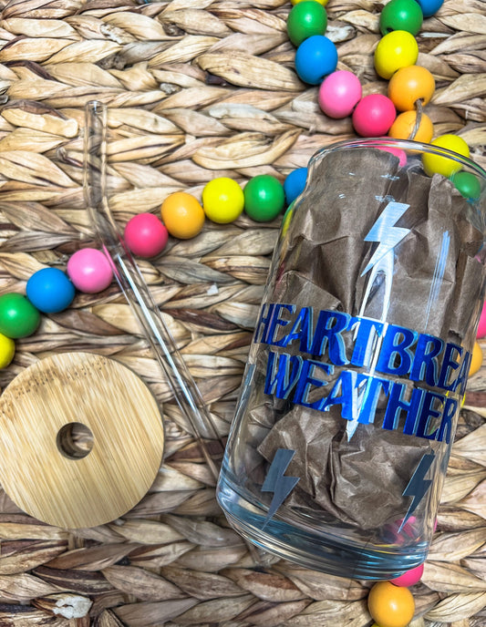 Niall Horan Heartbreak Weather Beer Can Glass